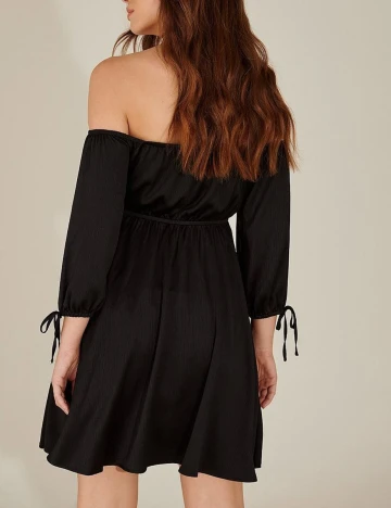 Rochie scurta NA-KD, negru, 34