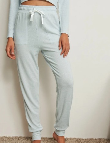 Pantaloni NA-KD, bleu
