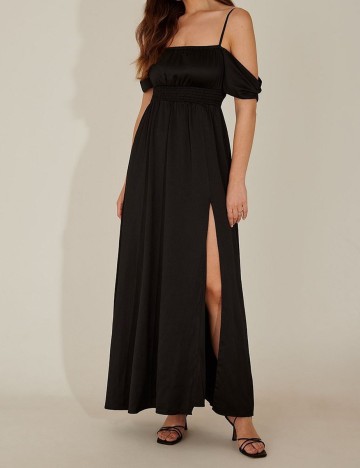 Rochie lunga NA-KD, negru, 32