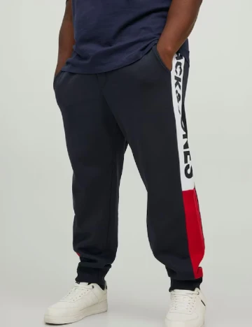 Pantaloni Jack&Jones Plus Size Men, bleumarin