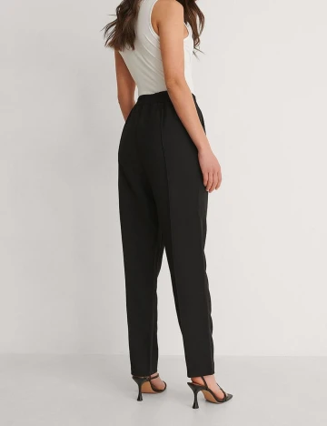 Pantaloni NA-KD, negru, 36