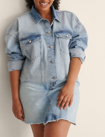 Jacheta NA-KD, albastru, 44