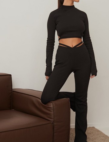 Top NA-KD, negru, XXS