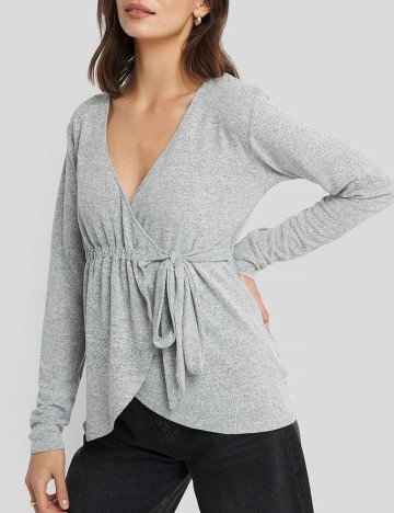 Bluza NA-KD, gri, S