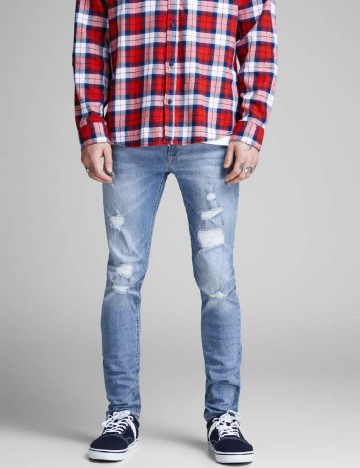 
						Blugi Jack&Jones, albastru