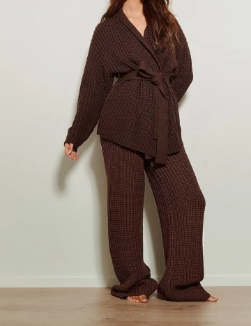 Pantaloni NA-KD, maro, S/M