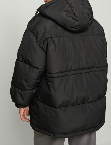 Geaca NA-KD Plus Size, negru