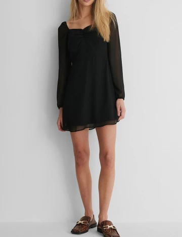 Rochie scurta NA-KD, negru, 34 Negru