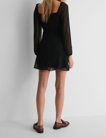 Rochie scurta NA-KD, negru, 34