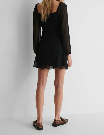Rochie scurta NA-KD, negru, 34 Negru