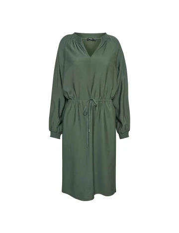Rochie medie Soaked In Luxury, verde, XS