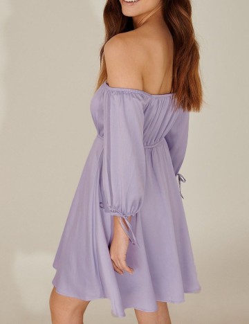 Rochie scurta NA-KD, mov, 34