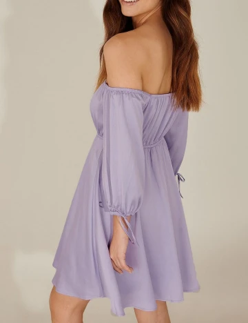 Rochie scurta NA-KD, mov, 34 Mov
