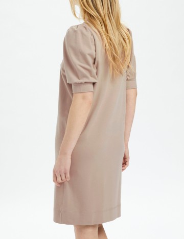 Rochie scurta Soaked In Luxury, maro, XL