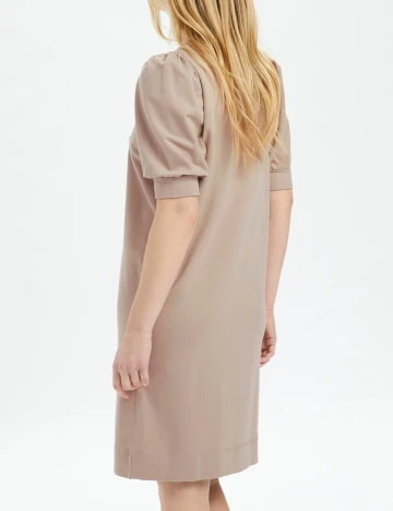 Rochie scurta Soaked In Luxury, maro, XL Maro