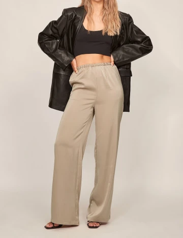 Pantaloni NA-KD, bej, 32