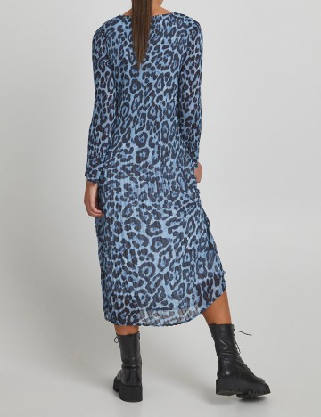 Rochie medie Ichi, albastru, 36
