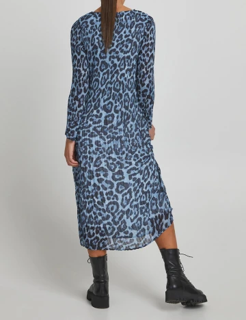 Rochie medie Ichi, albastru, 36
