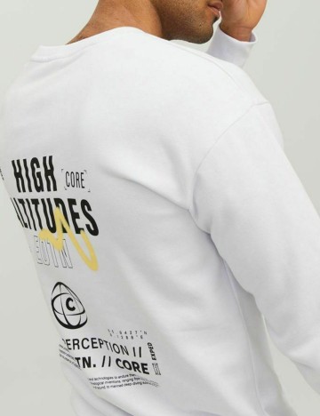 Bluza Jack&Jones, alb, XL