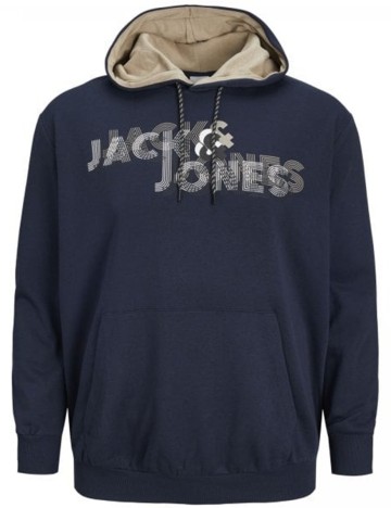 Hanorac Jack&Jones Plus Size Men, bleumarin