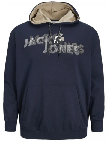 Hanorac Jack&Jones Plus Size Men, bleumarin Albastru