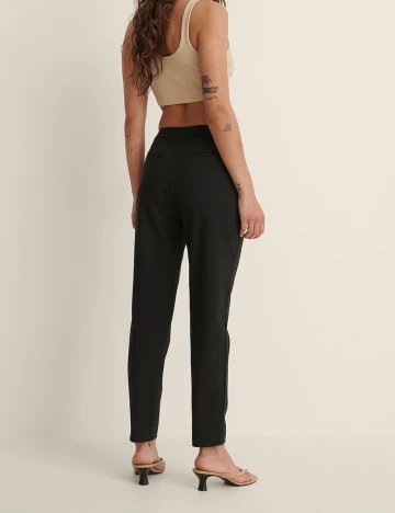 Pantaloni NA-KD, negru, 36