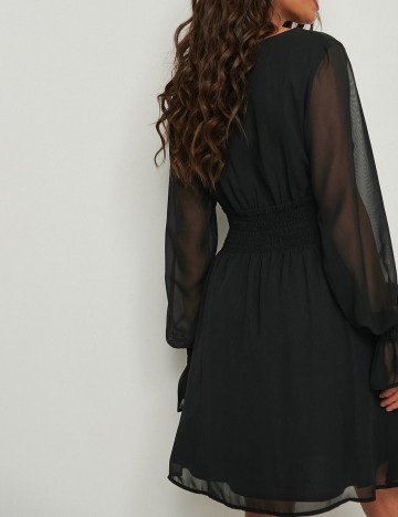 Rochie scurta NA-KD, negru, 36