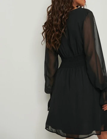 Rochie scurta NA-KD, negru, 36