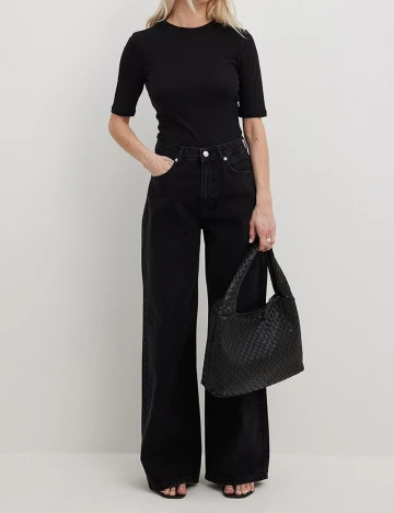 Blugi NA-KD, negru, 34
