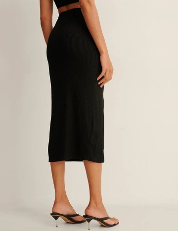 Fusta NA-KD, negru, M