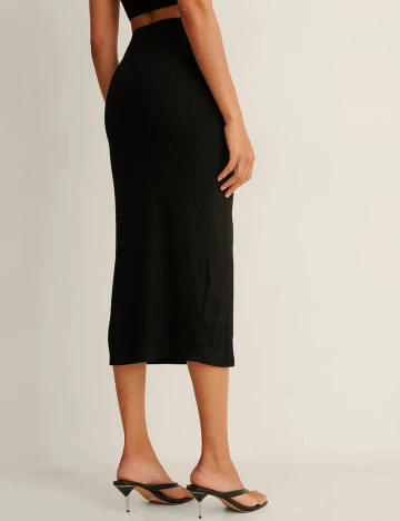 Fusta NA-KD, negru, M