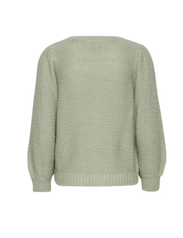 Pulover Ichi, verde, M