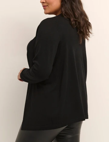 Cardigan Kaffe Curve, negru, L-50/52
