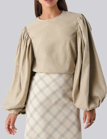 Bluza NA-KD, bej, 36