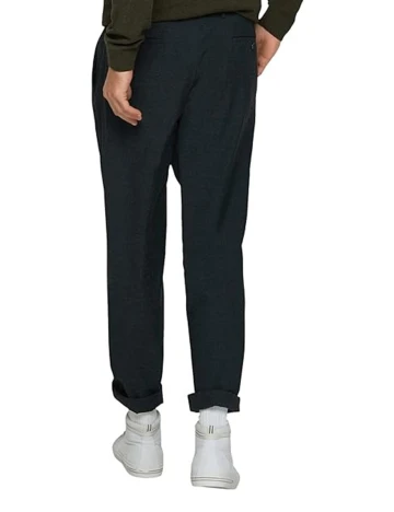 Pantaloni s.Oliver, bleumarin inchis