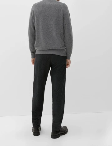 Pantaloni s.Oliver, gri inchis