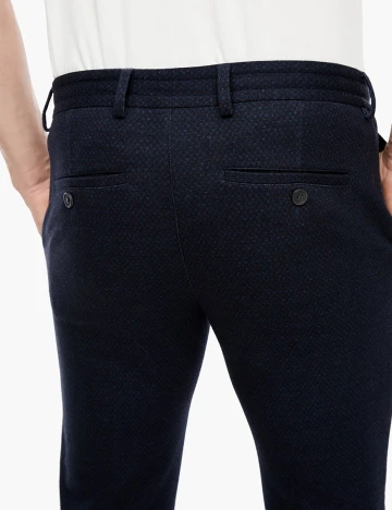 Pantaloni s.Oliver, bleumarin