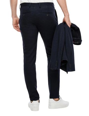 Pantaloni s.Oliver, bleumarin