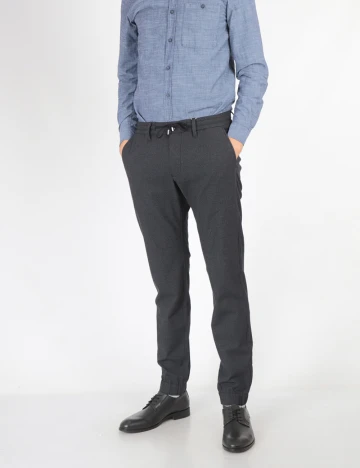 Pantaloni s.Oliver, gri petrol