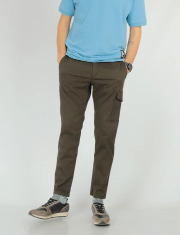 Pantaloni s.Oliver, verde, 50