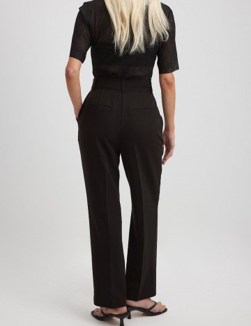 Pantaloni NA-KD, negru