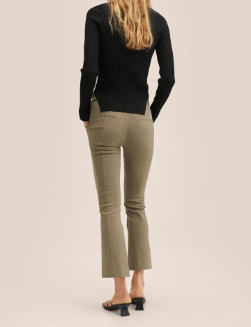 Pantaloni Mango, kaki