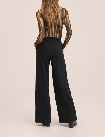 Pantaloni Mango, negru