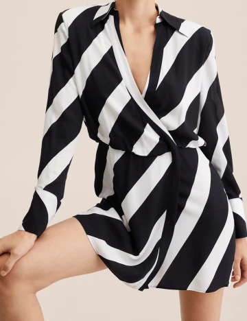 Rochie scurta Mango, negru