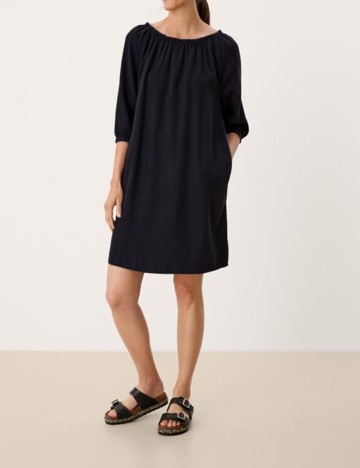 Rochie scurta s.Oliver, bleumarin inchis