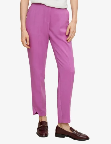 Pantaloni Comma, roz, 34 Roz