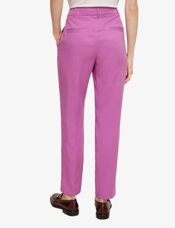 Pantaloni Comma, roz, 34 Roz