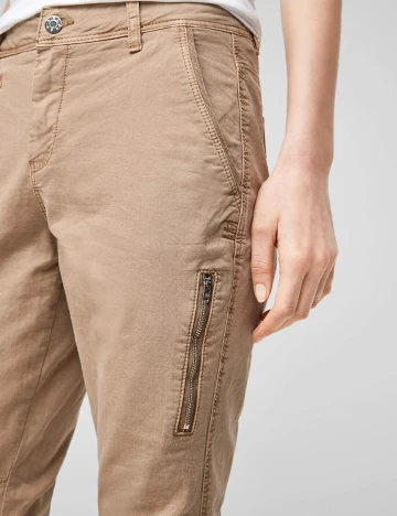 Pantaloni s.Oliver, maro, 36