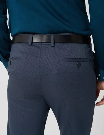 Pantaloni s.Oliver, bleumarin
