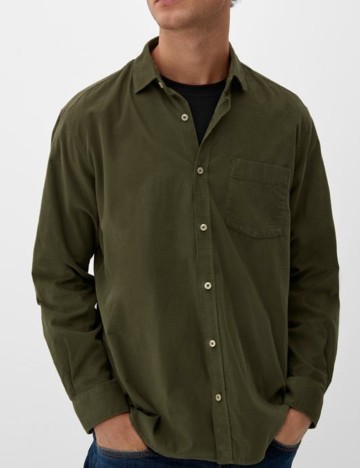 Camasa s.Oliver, verde, S